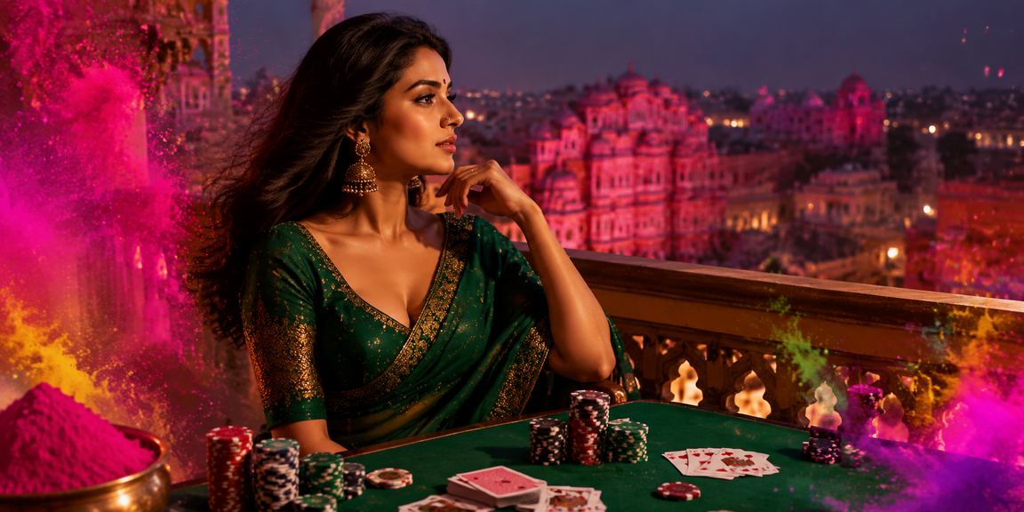 Players enjoying Teen Patti card game on mobile in Jaipur