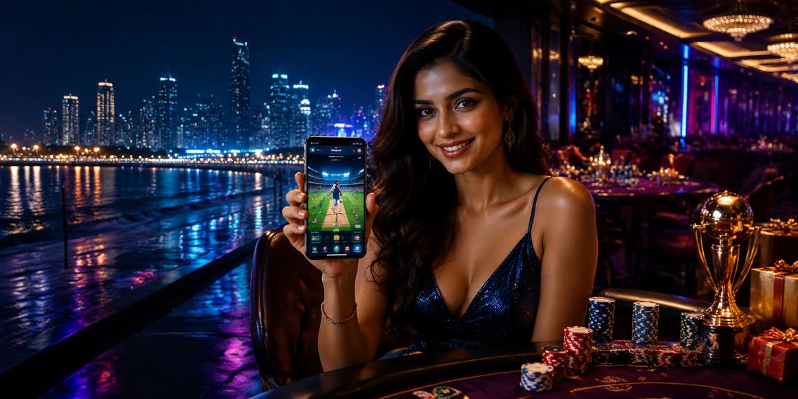 Players enjoying Aviator game on a neon-themed mobile screen in Mumbai